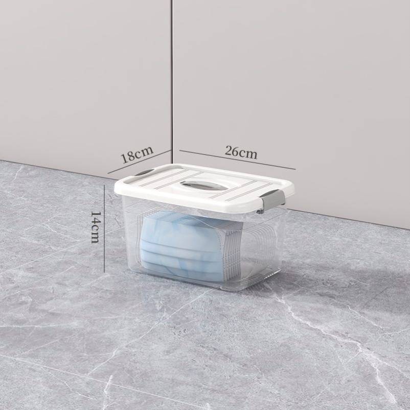 Transparent and white recommended 3 packages